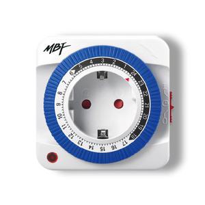 엠비에프 전기세절약 타이머 콘센트 스위치(24시간설정) MBF-TSW24A