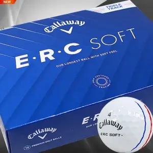 캘러웨이 2025년 ERC 소프트 트리플트랙 골프공 화이트