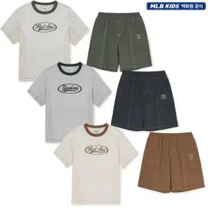 갤러리아 MLB키즈 아웃도어 티셔츠 세트(7AS1B0253)