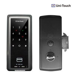 유니터치 SKBC(TB)800 학교 상가 샷시문 슬라이딩 미닫이문 도어락 T볼트 잠금장치 샤시 디지털도어락 번호키