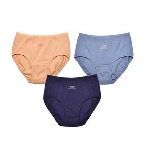 샘방지 코팅 순면스판 위생팬티 3매입 여성 생리팬티