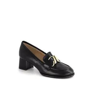 [닥스](강남점)여성구두 5cm 라운드토 금장장식 로퍼 DAS502GA10