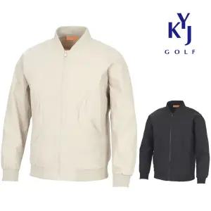 [김영주골프] 봄가을 에스 봄버 자켓 블루종 바람막이 남성 골프 점퍼 KPSMJP38