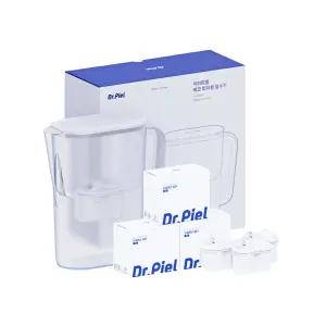 닥터피엘 에코 피처형 정수기 1년 세트(한국형 미니 정수기 / 본체필터3개)