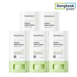 마데카 더마쉴드 세이프 쿨링 선스틱 18g 5개