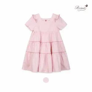 [보리보리/페리미츠]핑크체크 캉캉 원피스(P2522O674_10)