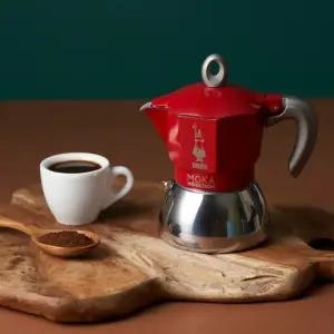 뉴 모카 인덕션 모카포트 레드 2컵