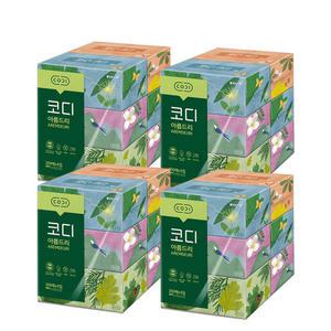 코디 아름드리 미용티슈 200매 6입 4세트