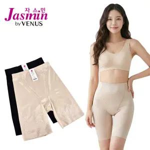비너스 여성 누디 롱거들 똥배보정속옷 여자 사각 뱃살보정 거들형팬티 힙업