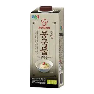 [베지밀]정식품 진한 콩국물 검은콩 950mlx12입