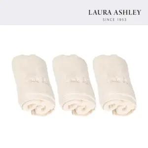 로라에슐리 솔리드 60수 타월 3P   아이보리   핑크   블루 )