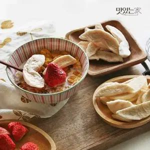 [산골이유식] 산골과일참 4봉 딸기 사과 통째로 과일칩