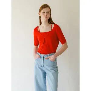 [올리브데올리브](신세계 사우스시티)[On-line exclusive] 나시세트 싸개단추 가디건 OH5MP359