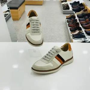 미셸by남성소가죽삼색소재포인트경량쿠션몰드창조절식밴드끈스니커즈324010_CJ