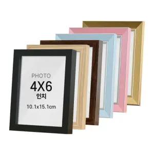 가족 웨딩 벽걸이 탁상 사진 액자 프레임 4x6인치  10.1x15.1cm)
