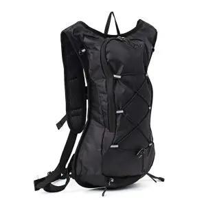 초경량 자전거 백팩 블랙 10L 라이딩 레저 조깅 가방-WFHRX45