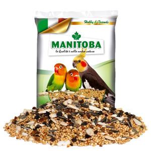 마니토바 모란 왕관 코뉴어 퀘이커 4kg 앵무새 사료 먹이 간식 밥 펠렛 용품 이탈리아산
