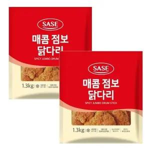 사세 매콤 점보 닭다리 1.3kg 2봉