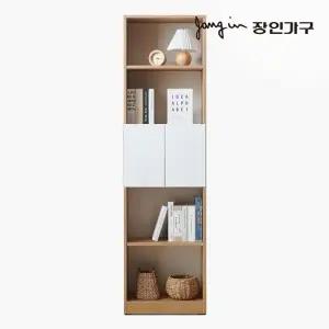 [장인가구]제이스 5단 책장 도어형