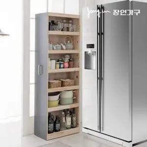 [장인가구]라멜린 원목 슬라이딩 수납장 300