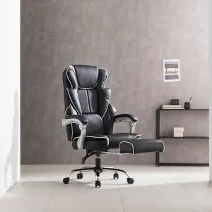 [장인가구]뮌헨 리클라이너 침대형 사무용의자 체어 게이밍의자 학생의자 PC...