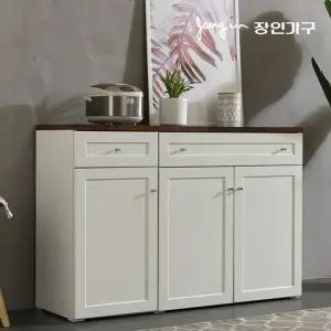 [장인가구]쉐프 1200 서랍 주방수납장