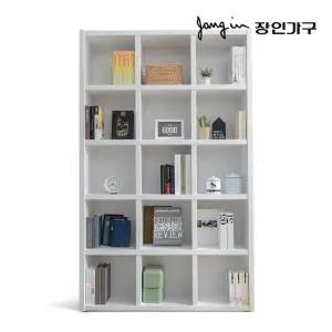 [장인가구]마카롱 1200 5단 15칸 오픈책장