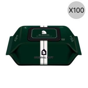 블랑슈 유아 물티슈 캡형 오리지널 소프트 102매 X100