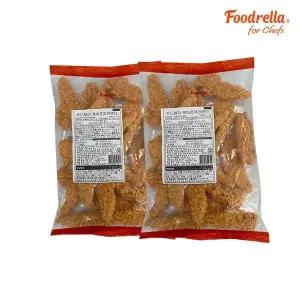 [푸드렐라 for chefs]업소용 케이준치킨텐더 1kg 2개