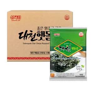 [삼육김본사] 대천 햇돌김 전장김 55g, 20봉