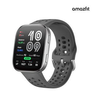 어메이즈핏 빕6 (1.97인치 대형 AMOLED 디스플레이)Amazfit_Bip 6-차콜 (액정보호필름추가)-ISK