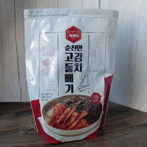 남도식 순천 고들빼기김치 1kg 국산재료 사용