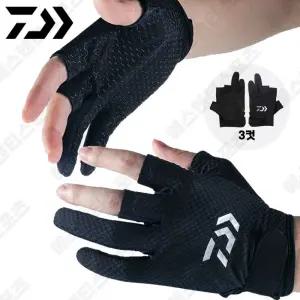다이와 DG-8322CS 여름 통풍 메쉬 낚시장갑 3컷 5컷 실리콘그립 바다 루어 선상
