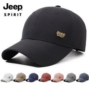 JEEPSPIRIT 지프 여름 야구 모자 남성용 캐주얼 통기성 메시 모자