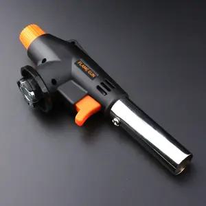 원터치 휴대용 가스토치 캠핑 미니 부탄가스토치
