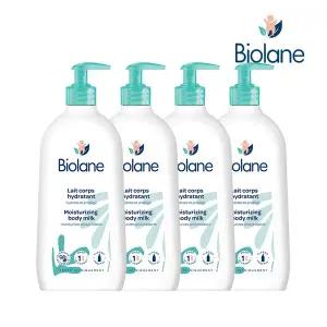 비올란 모이스처라이징 바디밀크 350ml x4개 베이비 키즈 신생아 고보습 로션크림