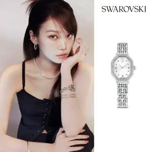 [롯데백화점]스와로브스키 [본사정품] Dextera Octagon 실버 톤 메탈 시계 5698690