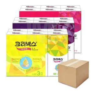 크리넥스 아로마 티슈 손수건 10매 6개입 24팩