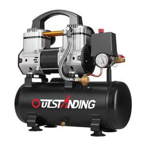 2단 8L 고출력 1100W 탱크 컴퓨레샤 220V 소형 에어 750W 100L