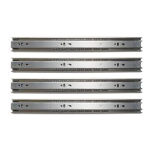 두일 3단 45폭 볼레일 400mm (2조) 수납장 서랍장 슬라이드 렌지대 철물 가구부속 서랍레일