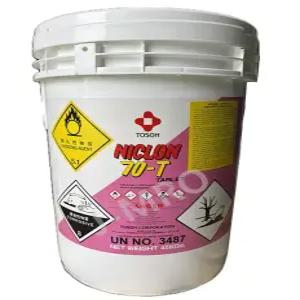 니크론7000 알약타입(45kg), 가루타입(40kg) 일본산 수영장소독제 염소소독제 케이크론 대체 하이크론 대체