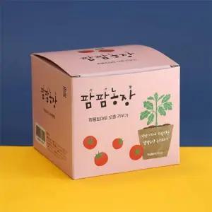 (방울토마토) 모종키우기/식물/학교/체험용/기르기/꽂모종/씨드볼/가정용/자연/체험/성장/관찰/어린이/교육