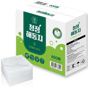 청정 해동지 600매, 생선 참치 회 숙성지 흡수지 미트페이퍼