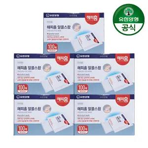[유한양행]해피홈 알콜스왑 100매 5개