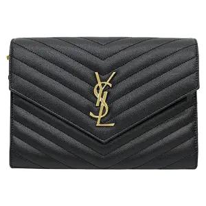 생로랑 카산드라 마틀라세 여성 클러치 617662 BOW01 1000