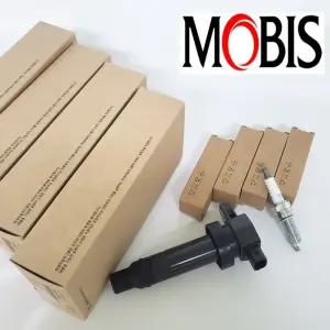 [모비스 순정품] 모닝 올뉴 더뉴모닝 TA 11년~17년 일반 가솔린 점화코일3개+ 이리듐플러그3개 차량 한대분