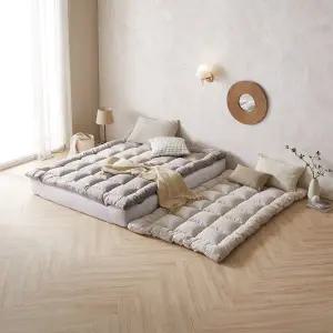 [Lafoam]라폼 허그 토퍼푹신한 침대 거실 바닥 기숙사 캠핑 차박 요 매트 SS