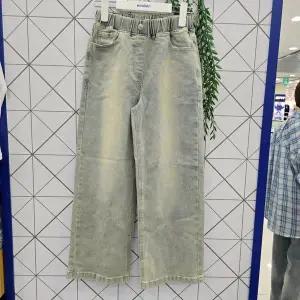 [에꼴리에] 주니어 빅와이드 애수블루진 25C0256_GN