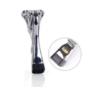 NEW 자동 말발굽 원터치 길이 조절 크롬pc 60100 1E411 택1/현관문스톱퍼/현관말굽/문말발굽/도어스톱퍼