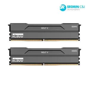 [서린공식] 에센코어 클레브 DDR5-6000 CL30 BOLT V 블랙 패키지 서린 (64GB(32Gx2)